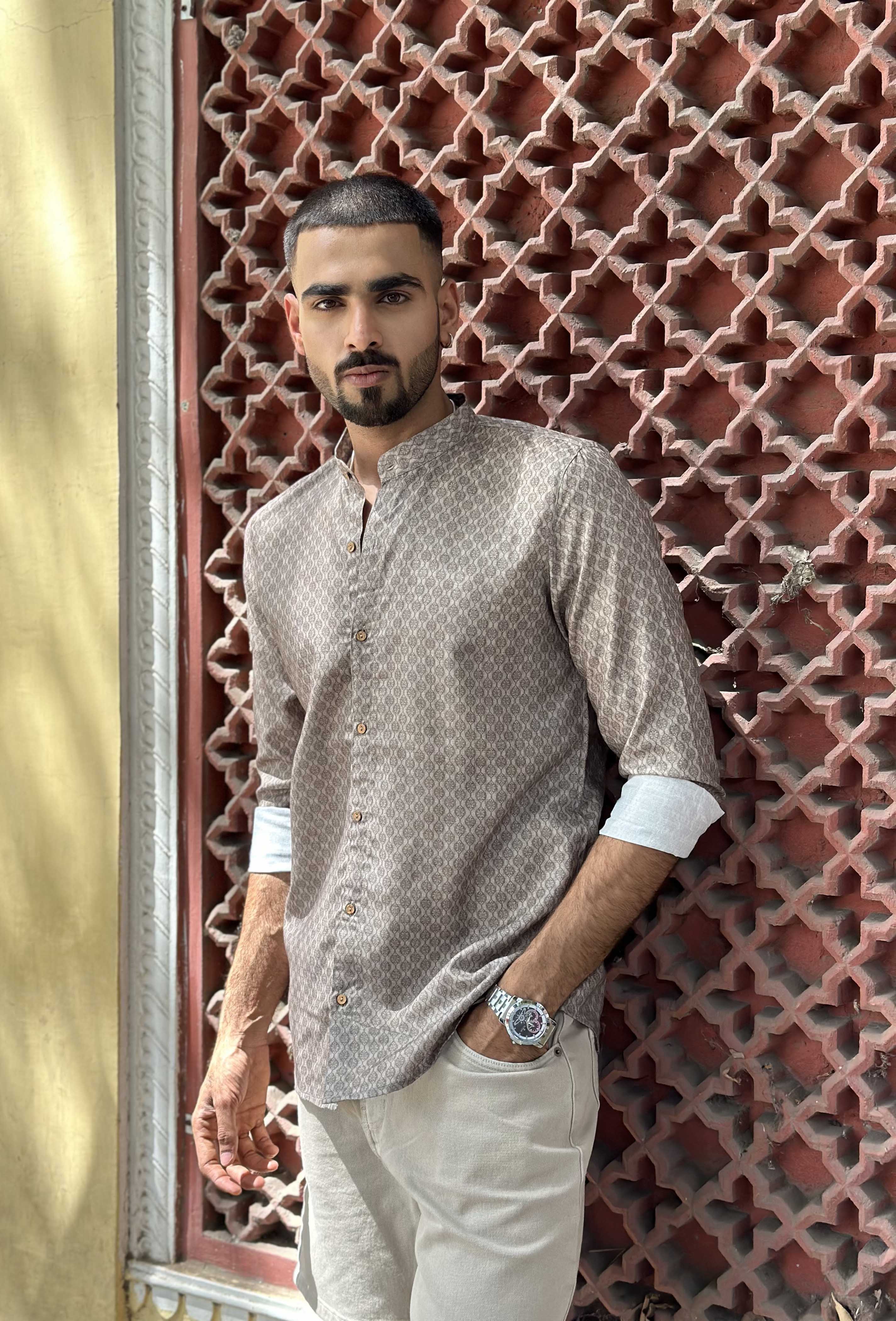 Ash Grey Shirt